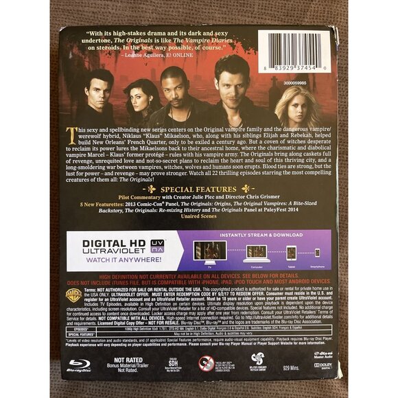 The Originals: Complete Season First Season (Blu-ray) - NO DIGITAL - Picture 2 of 14